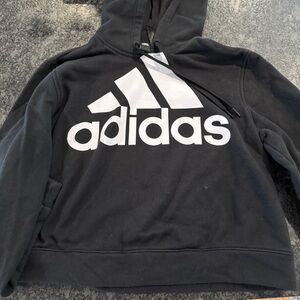 Adidas Classic Black and White Hoodie